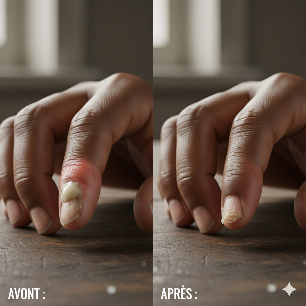 Témoignage photo ongles lisses